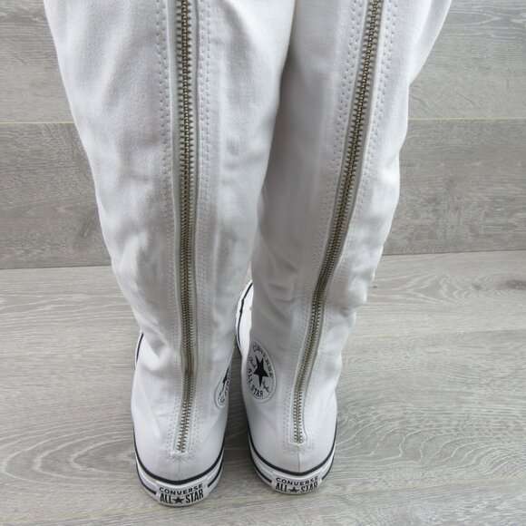 Converse Chuck Taylor All Star XX HI Women's Size 8 White Sneakers NEW - Picture 11 of 16